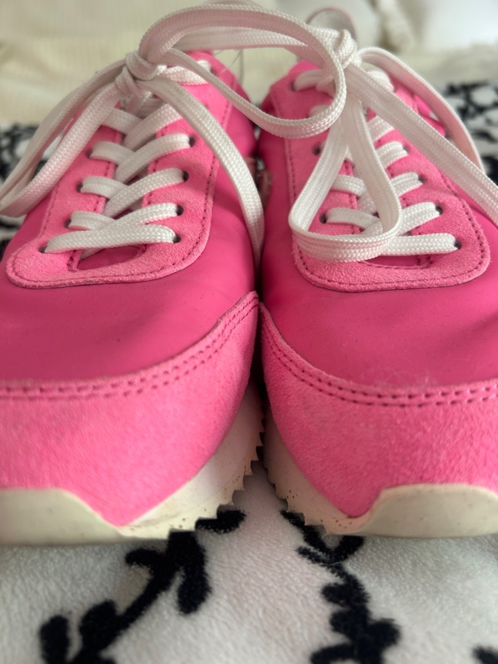 Rag and Bone Pink Retro Runner Lightweight Women's Sneakers